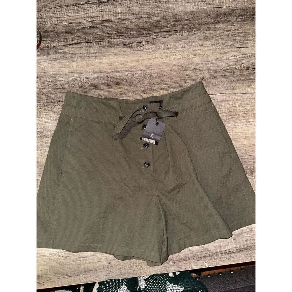 NWT rag and bone camille shorts Olive Army Fatigue Green Size 12 $250